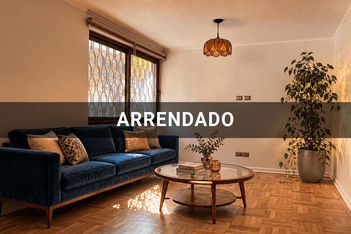 depto - obispo donoso 15 providencia barrio vaticano chico - ARRENDADO