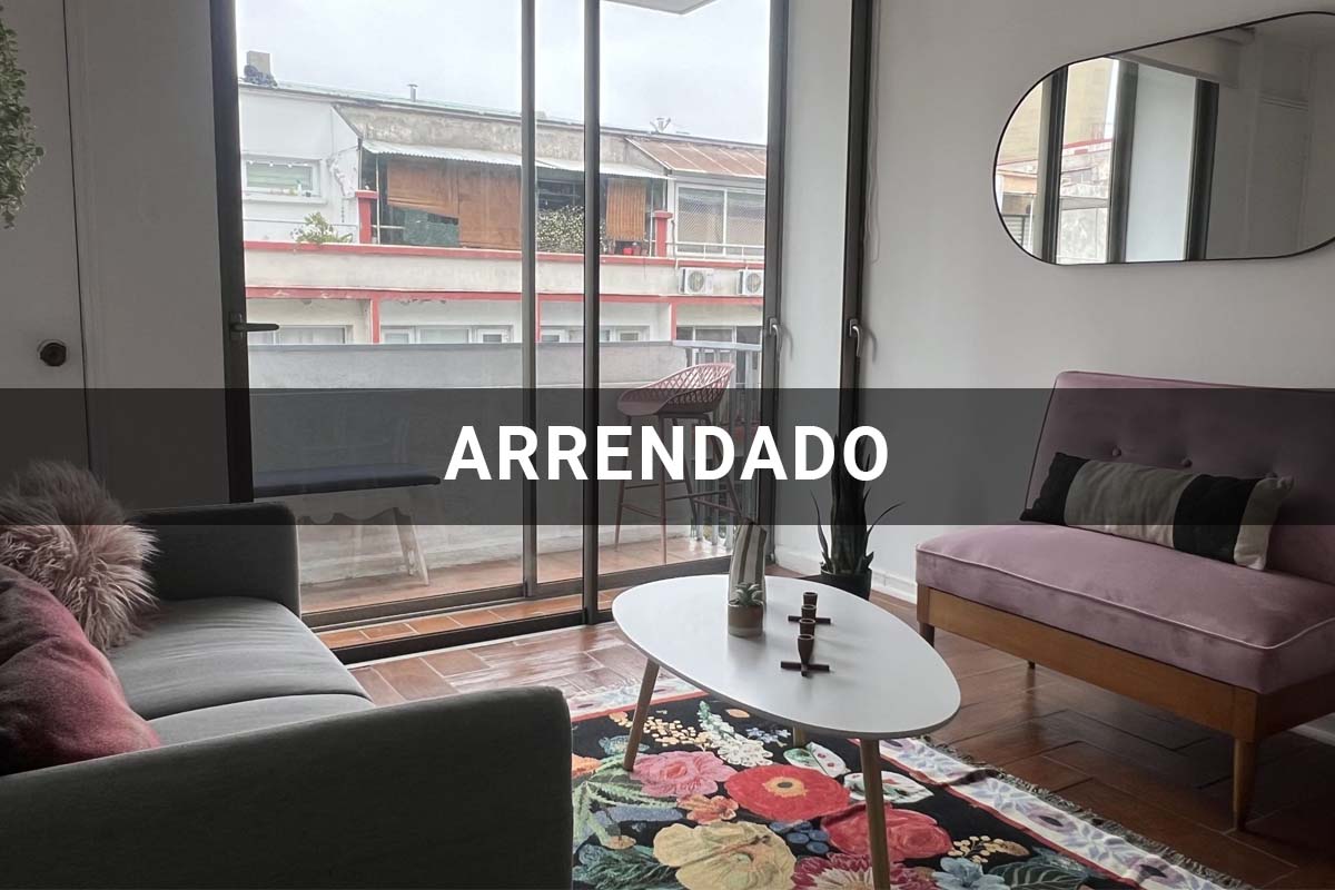 depto- Miraflores 323 barrio bellas artes Santiago - ARRENDADO