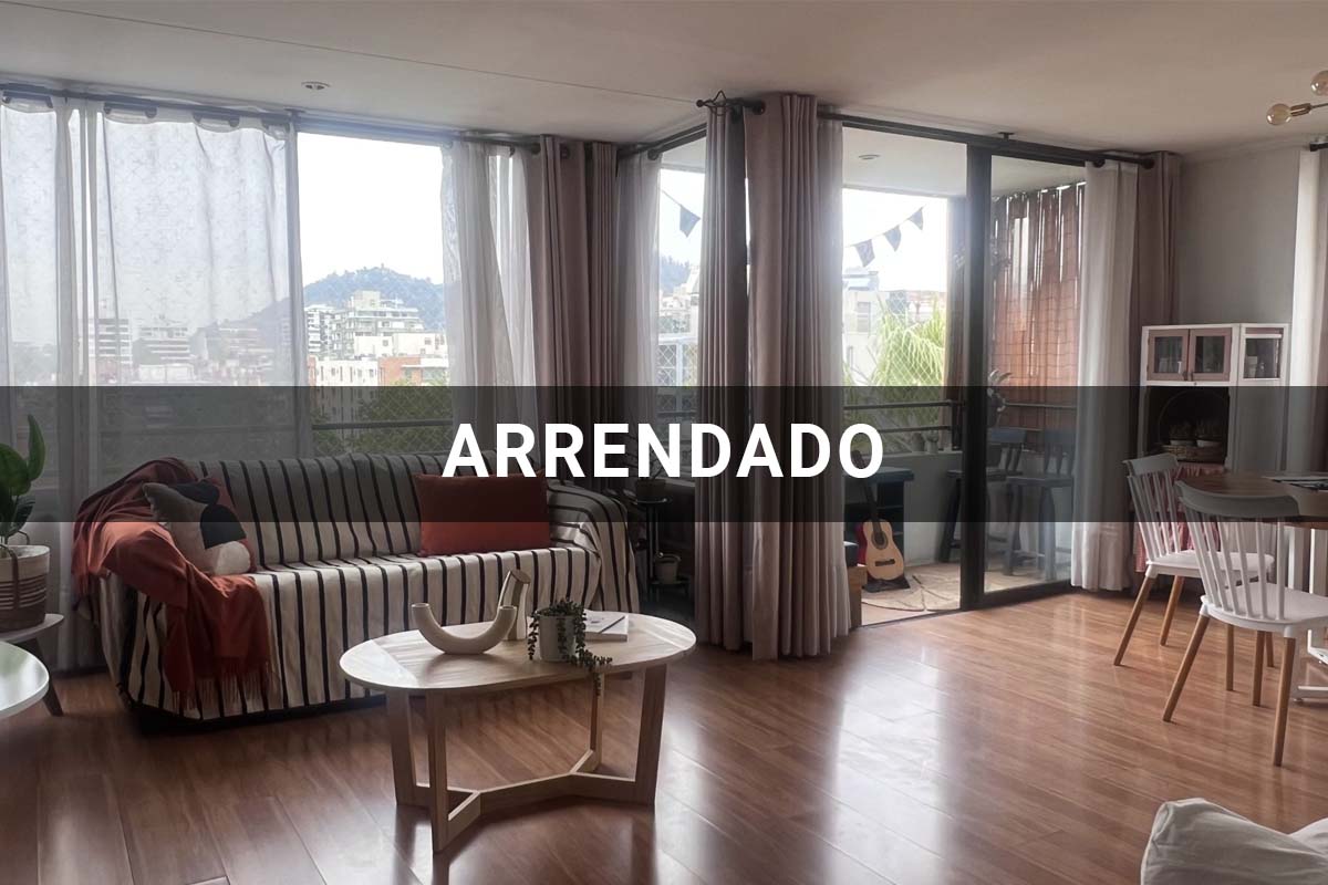 depto - gath y chaves metro los leones providencia - ARRENDADO